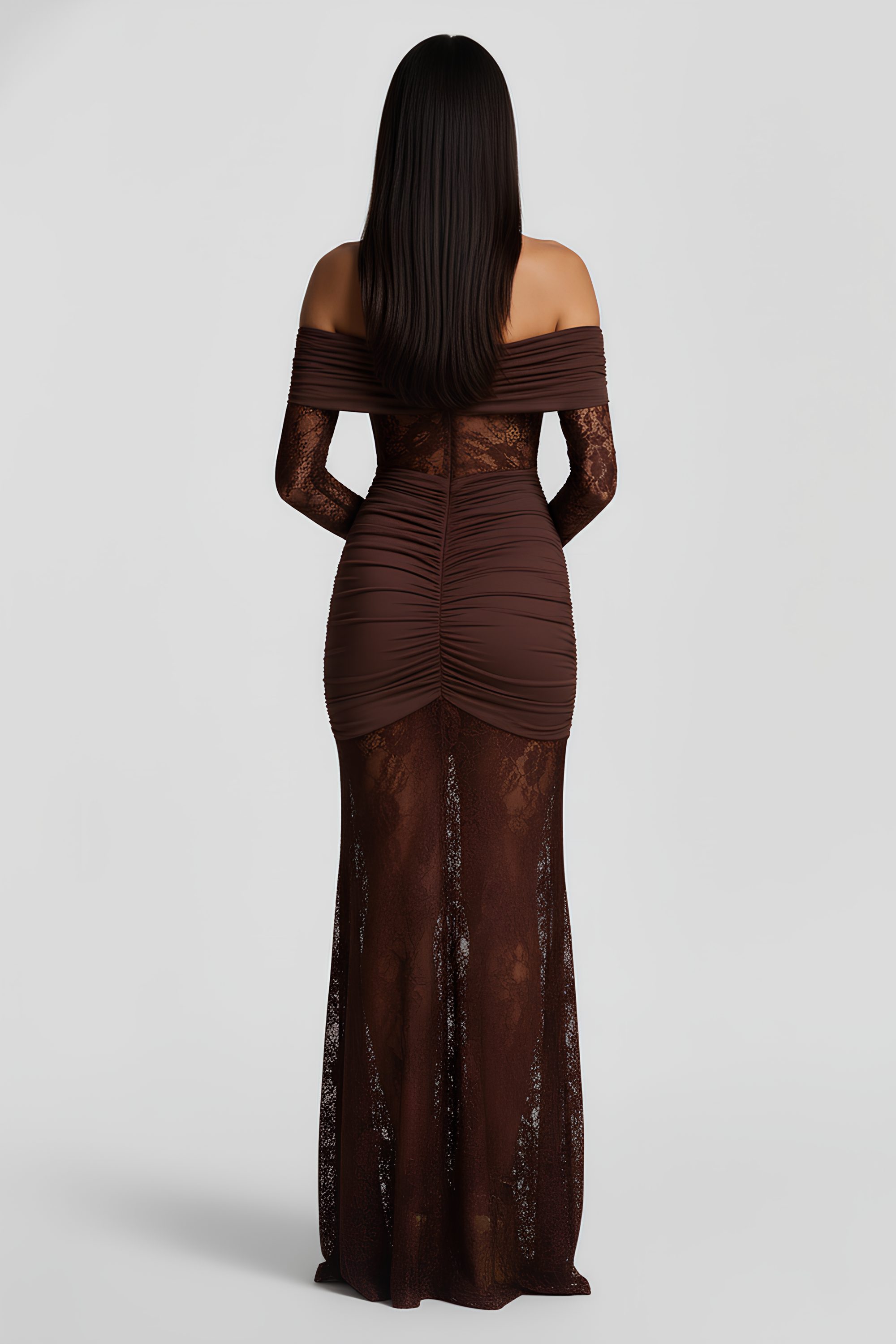 Karla ロングレースドレス