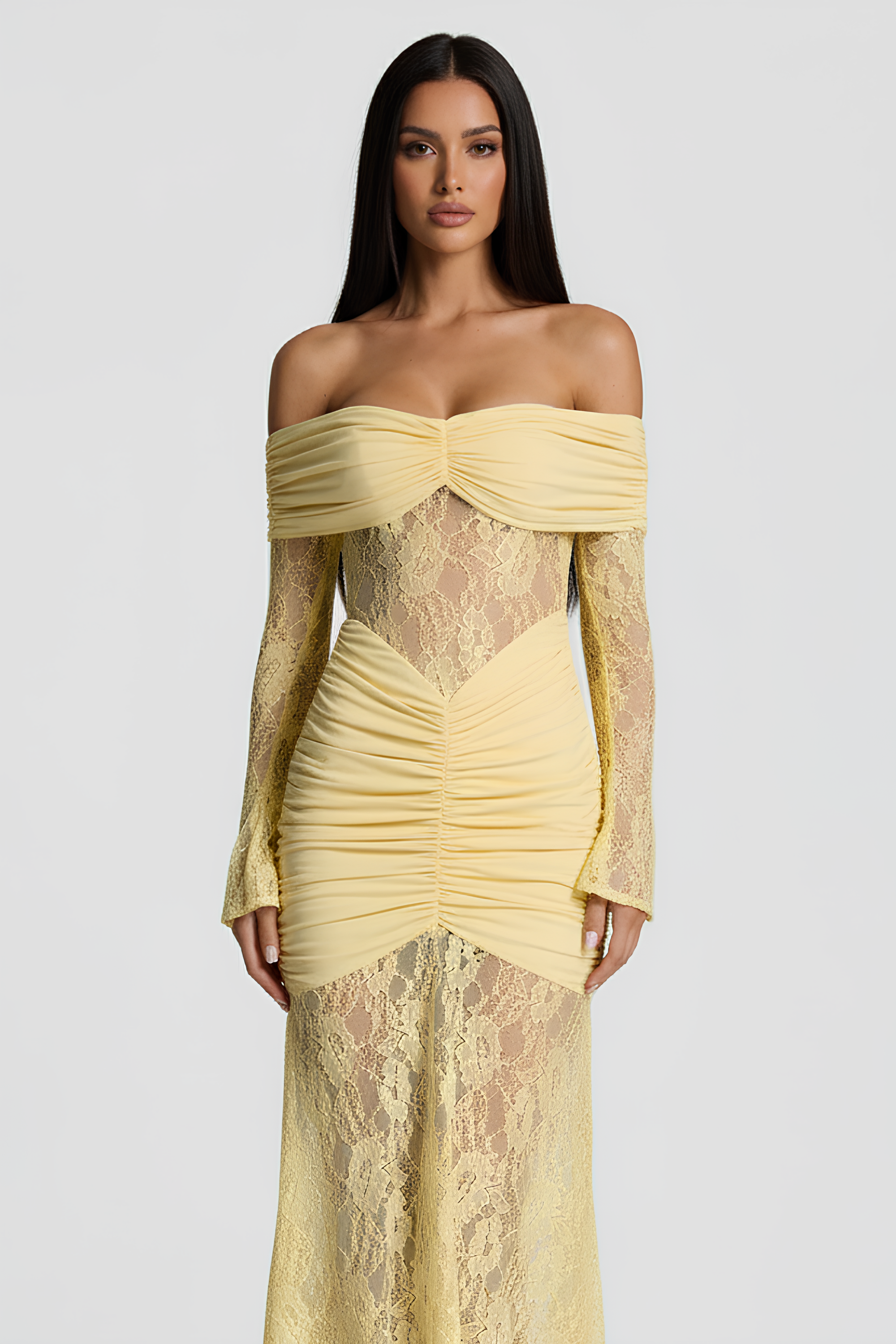 Karla ロングレースドレス