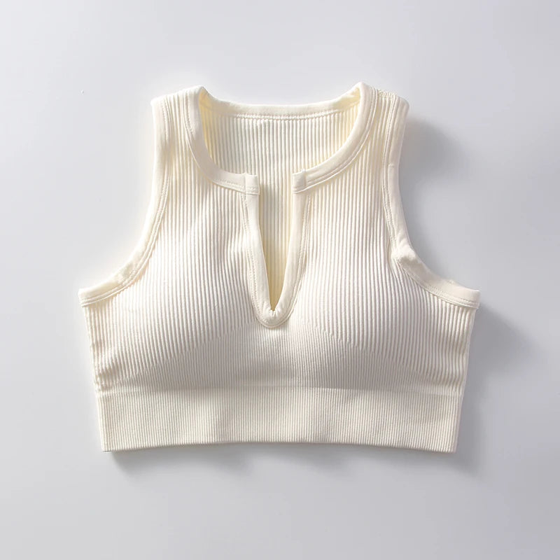 Seamless Reggiseno Sportivo Push Up - Top Push Up Sexy