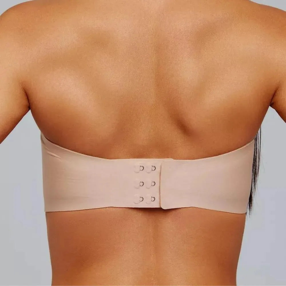 UltraFlexブラ - ストラップレス・取り外し可能カップ付き - 1枚買うと2枚