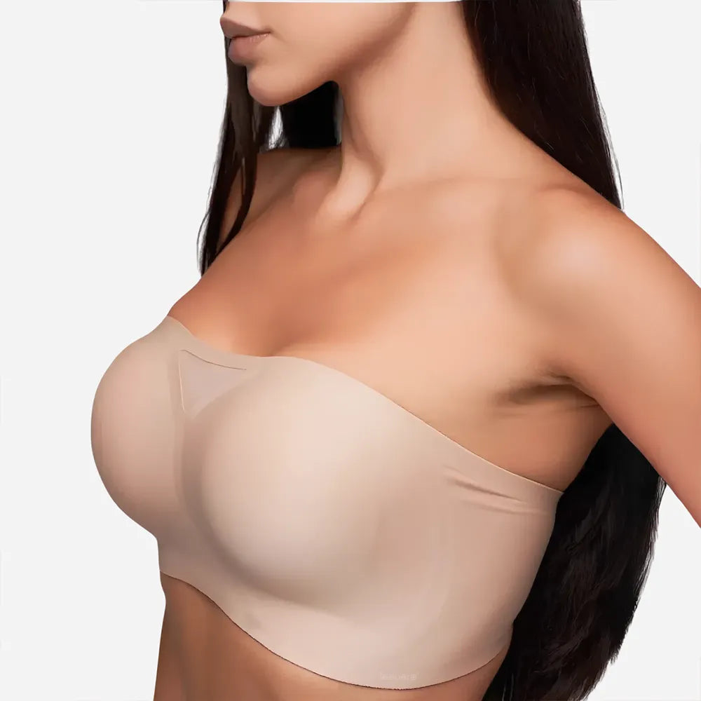 UltraFlexブラ - ストラップレス・取り外し可能カップ付き - 1枚買うと2枚