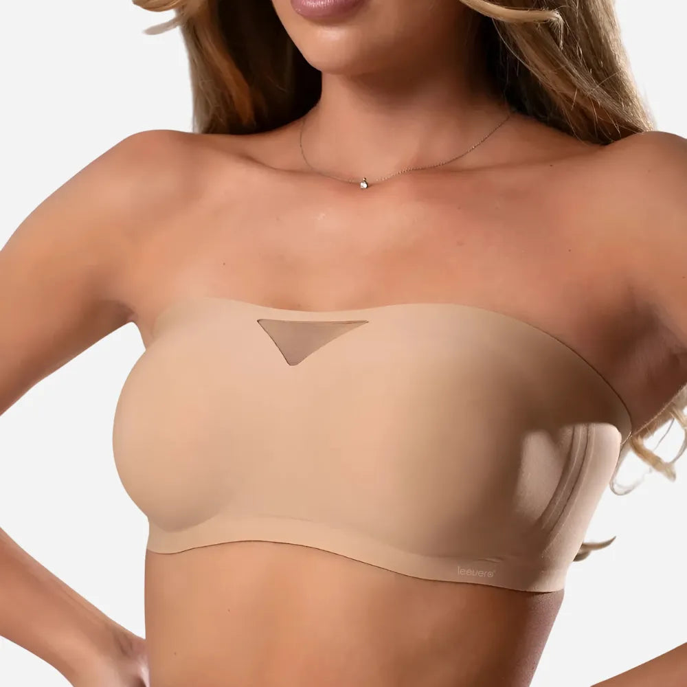 UltraFlexブラ - ストラップレス・取り外し可能カップ付き - 1枚買うと2枚