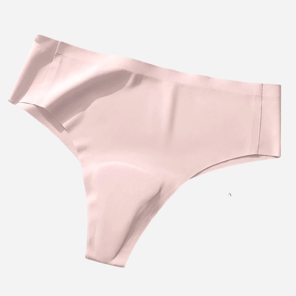 Tanga invisible anti-camel toe de tiro medio