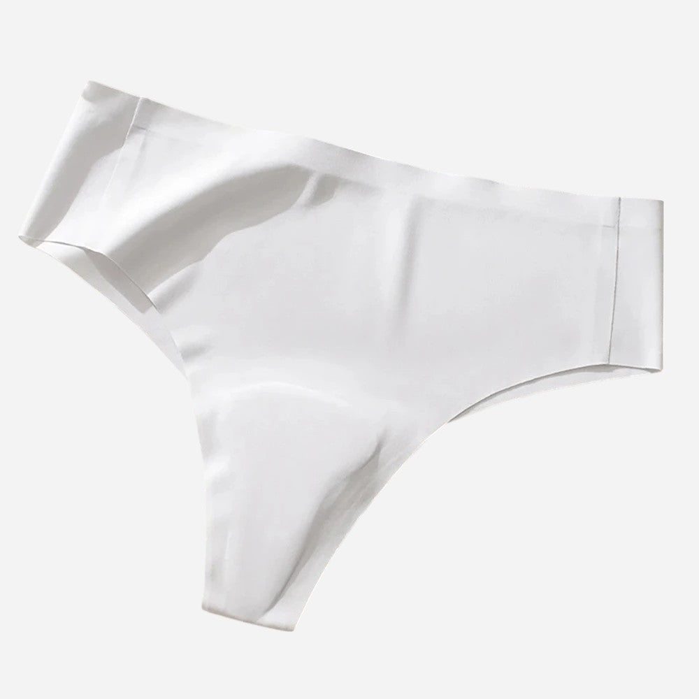 Tanga invisible anti-camel toe de tiro medio