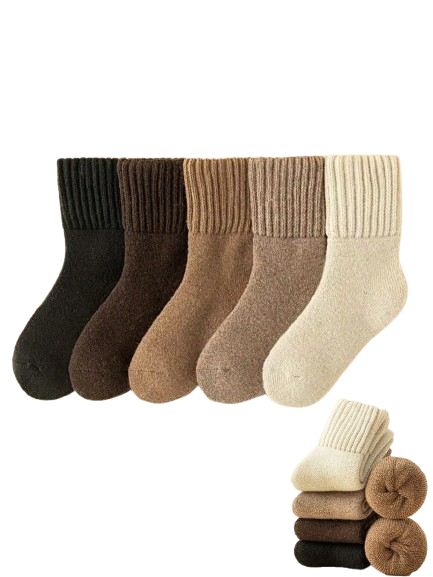 Lunari Wool Socks – 5-Pair Set