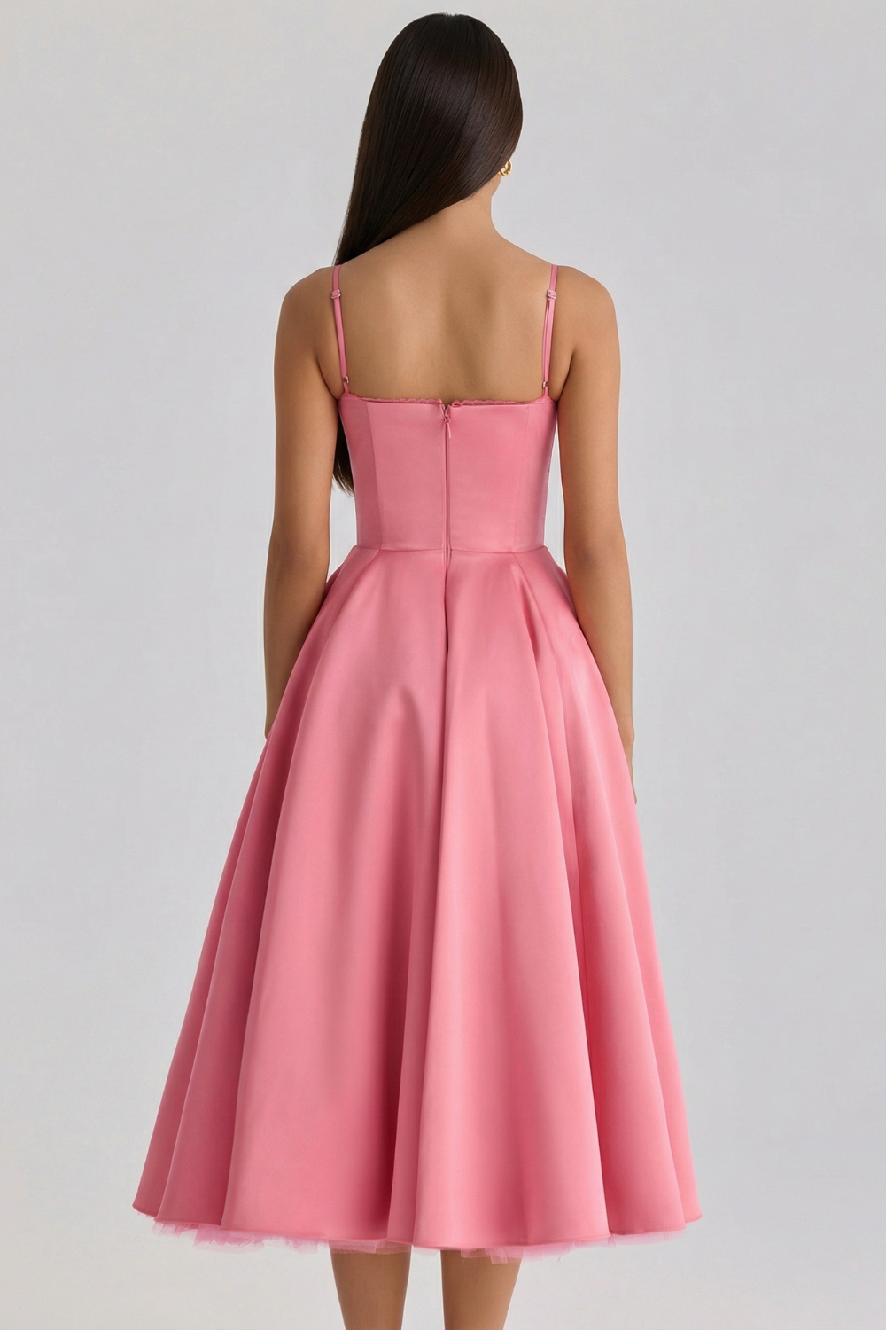 Cloe Midi Dress - Double Layer