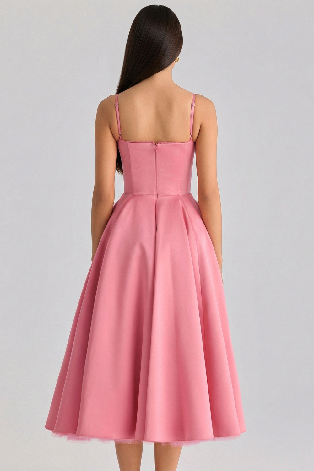 Cloe Midi Dress - Double Layer