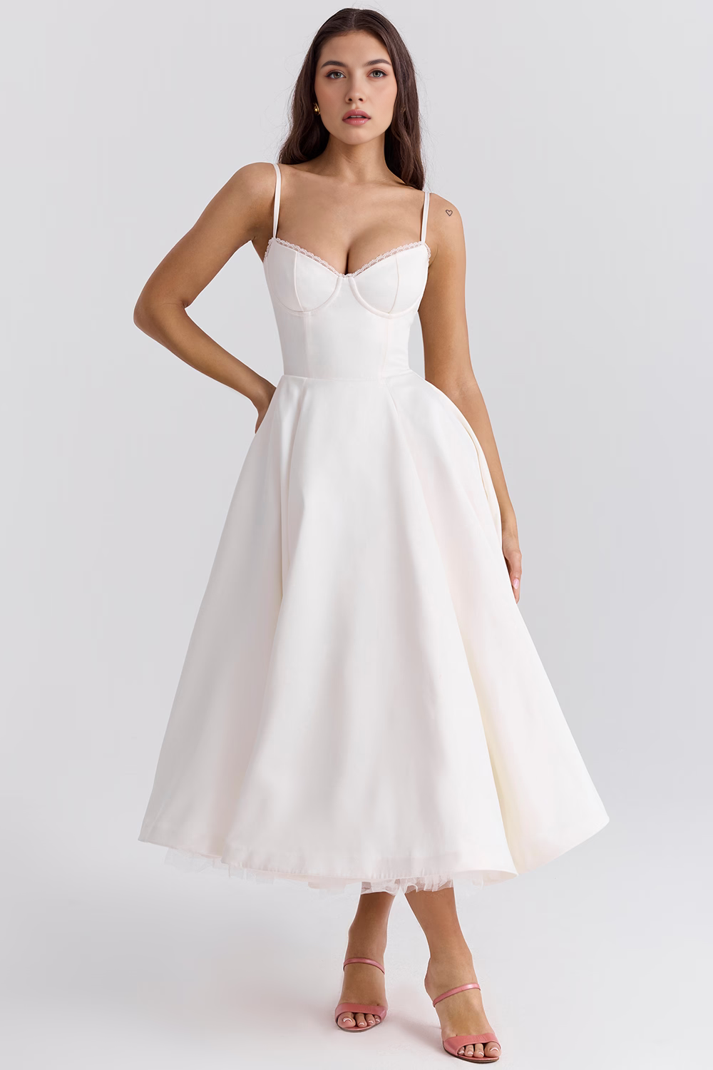 Sophia Midi Dress - Double Layer