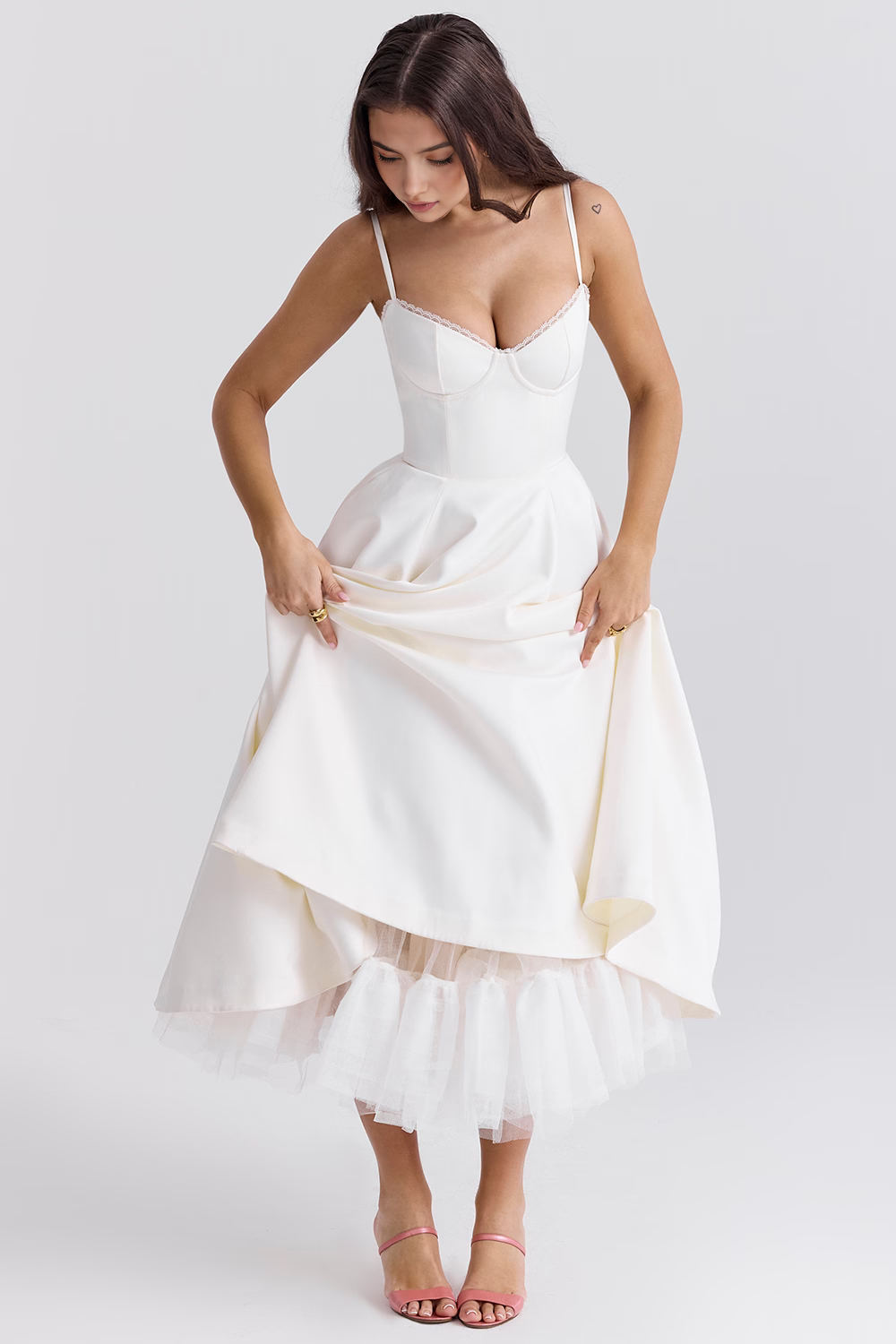 Sophia Midi Dress - Double Layer
