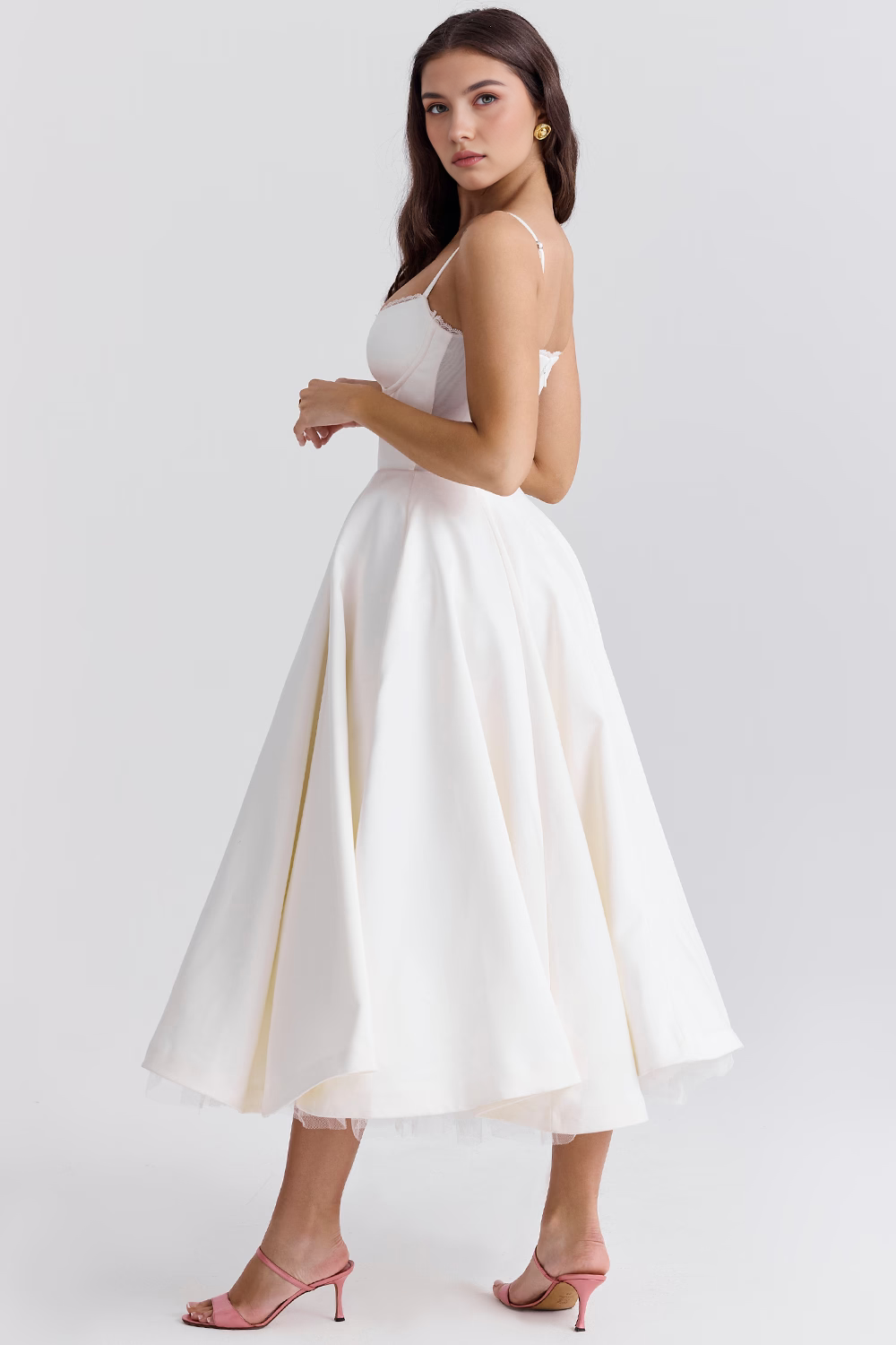 Cloe Midi Dress - Double Layer
