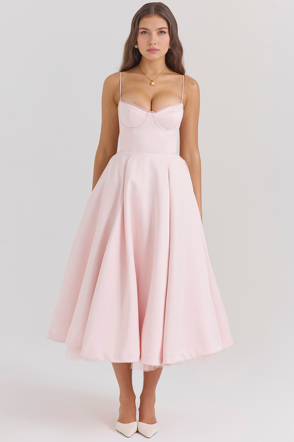 Sophia Midi Dress - Double Layer