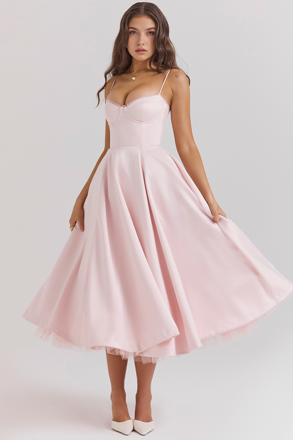 Sophia Midi Dress - Double Layer