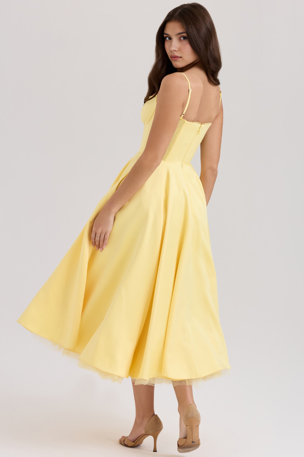 Sophia Midi Dress - Double Layer