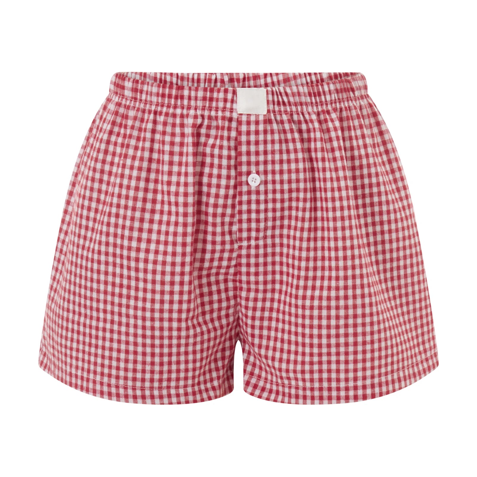 Calções Boxer com Cintura Elástica para Mulher