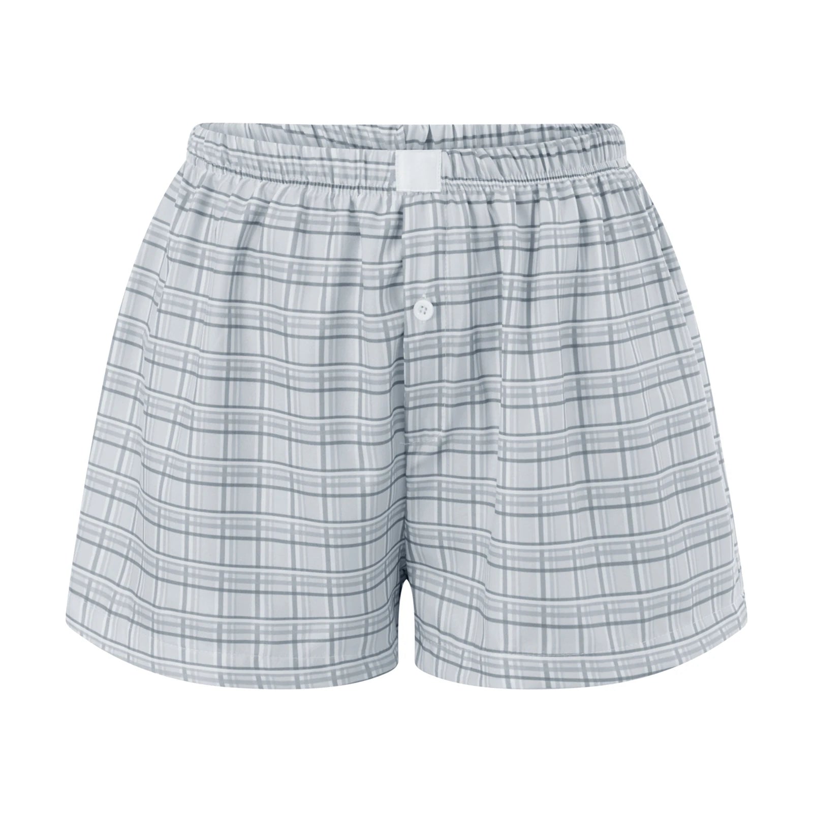 Calções Boxer com Cintura Elástica para Mulher