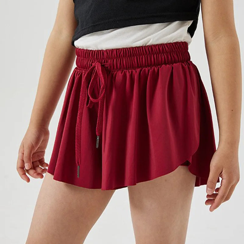 2 in 1 Flowy Sports Movea™ Shorts met hardloopzak - Comfortabel en casual