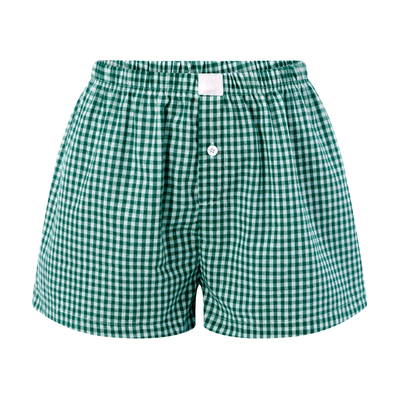 Calções Boxer com Cintura Elástica para Mulher