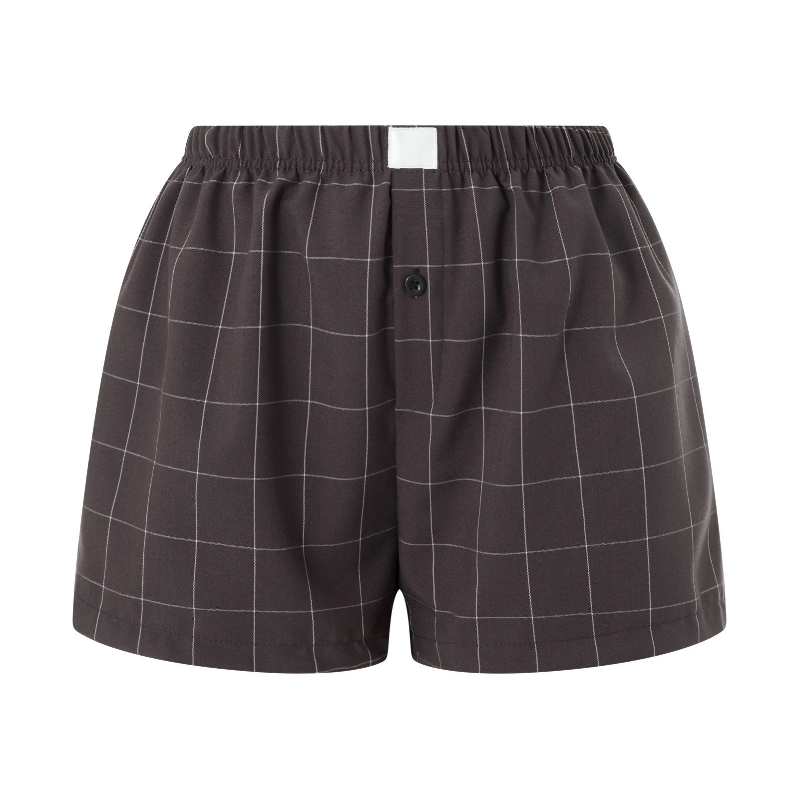 Calções Boxer com Cintura Elástica para Mulher