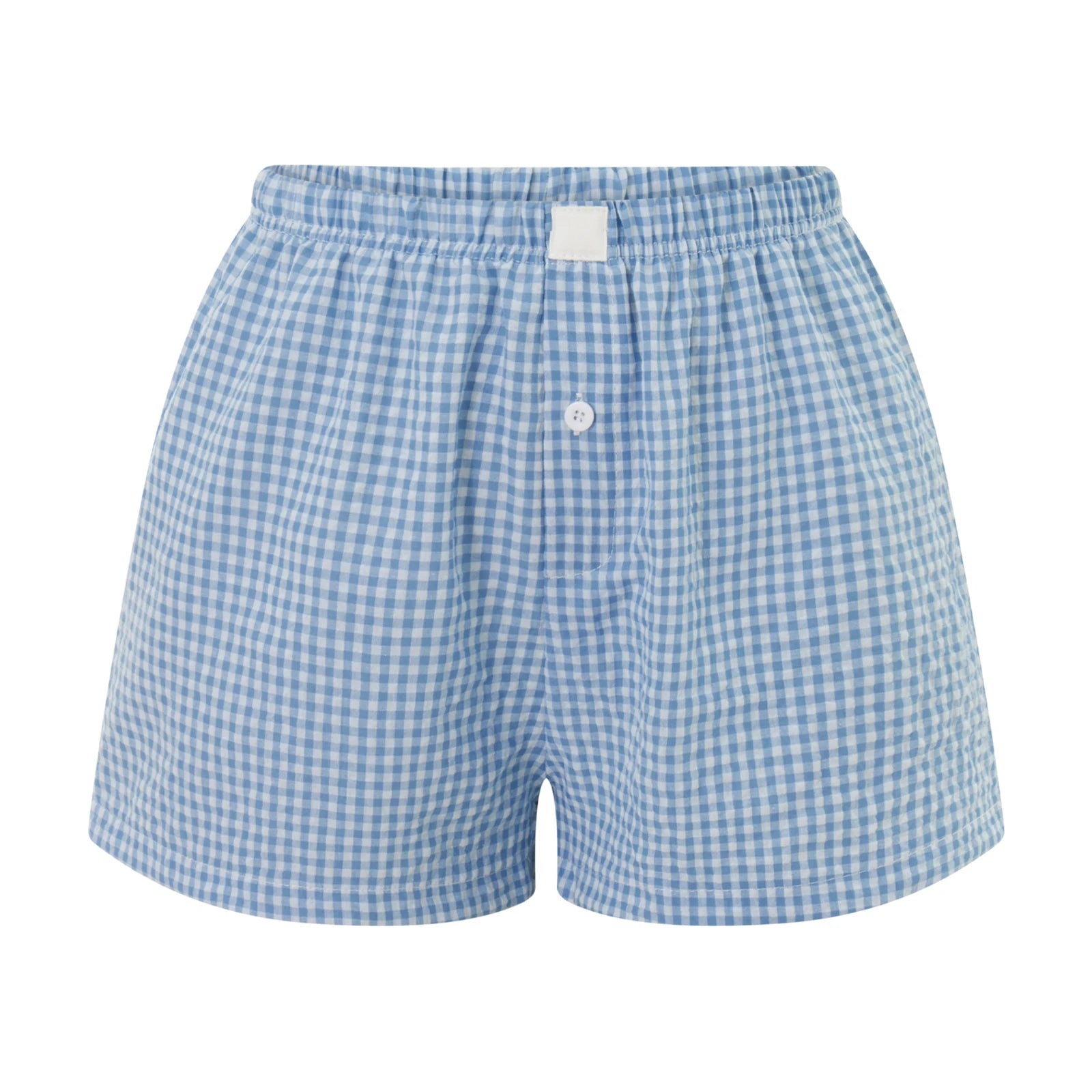 Calções Boxer com Cintura Elástica para Mulher