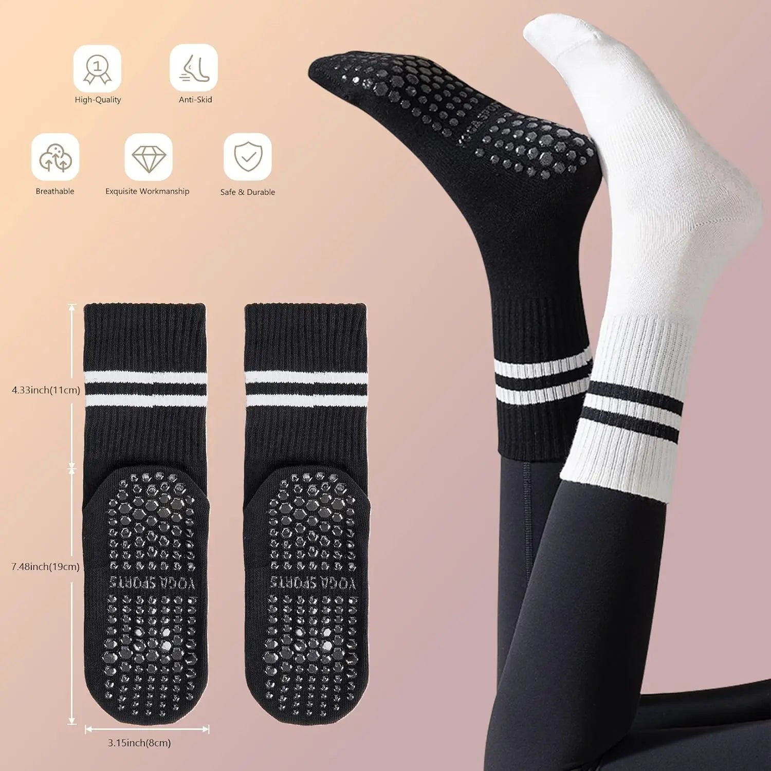 Flex Grip Training Socks