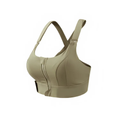 Desenvolvido com um tecido leve, macio e respirável, que se adapta perfeitamente ao seu corpo sem marcar na roupa. A inovação do zíper frontal proporciona praticidade ao vestir e ajustar, permitindo um encaixe perfeito. Com alças largas e aveludadas que oferecem sustentação sem comprometer o conforto dos ombros. O design em decote 