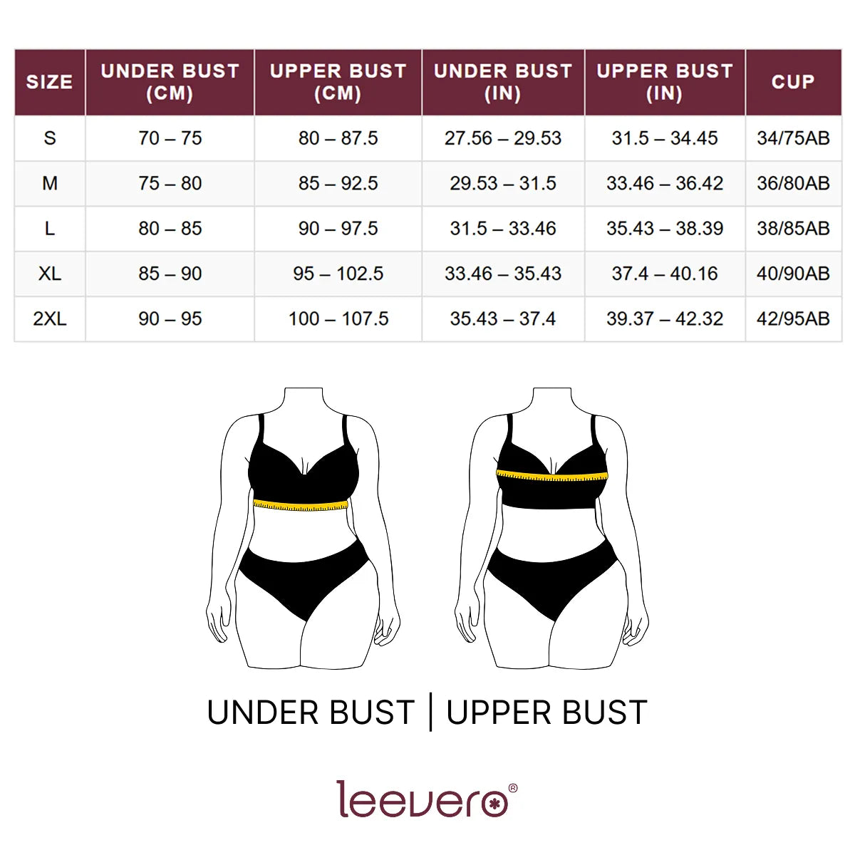 Soutien-gorge Leevero Comfort - Soutien Amélioré