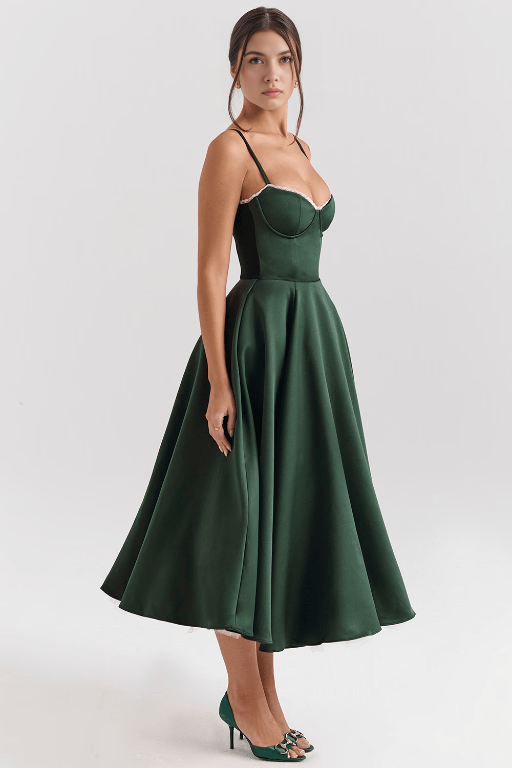 Sophia Midi Dress - Double Layer