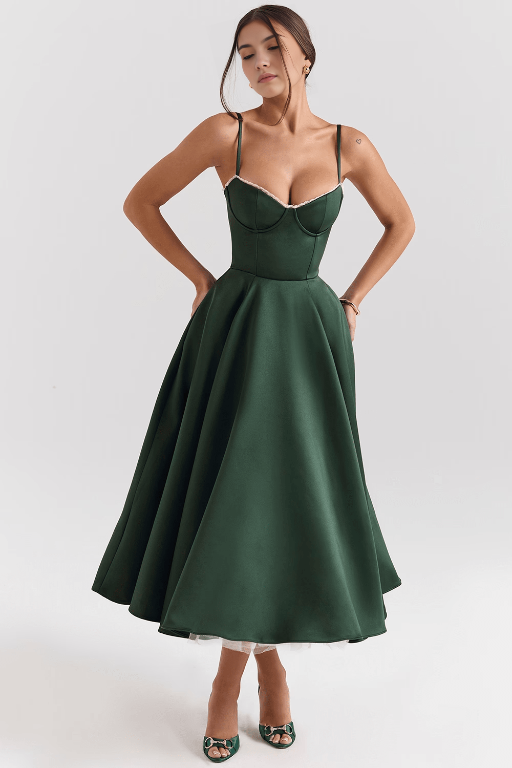 Sophia Midi Dress - Double Layer
