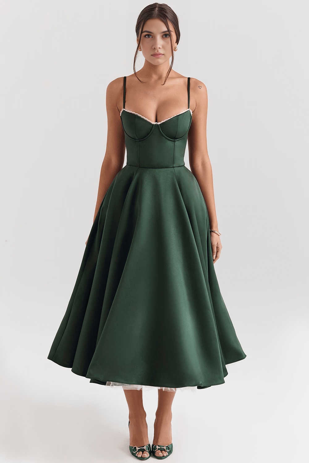 Sophia Midi Dress - Double Layer