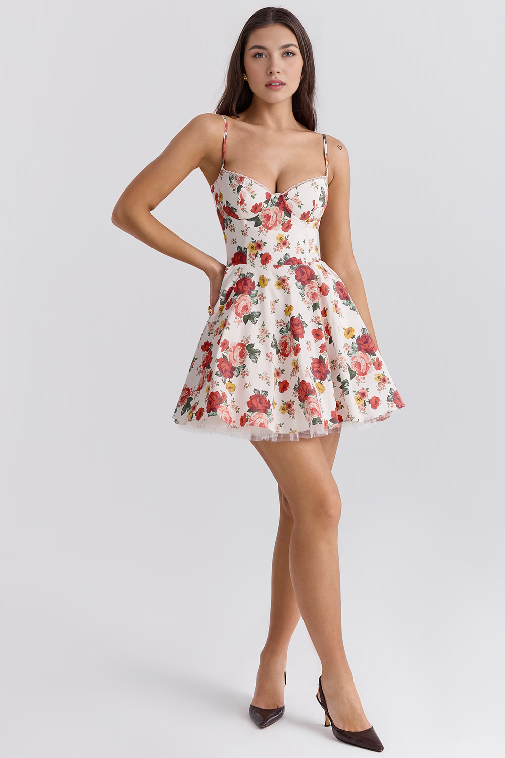 Cloe Short Dress - Double Layer