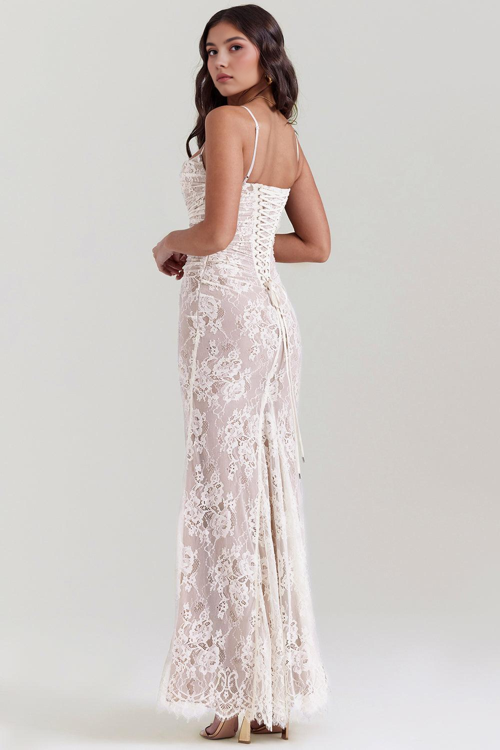 Briana Long Bustier Dress
