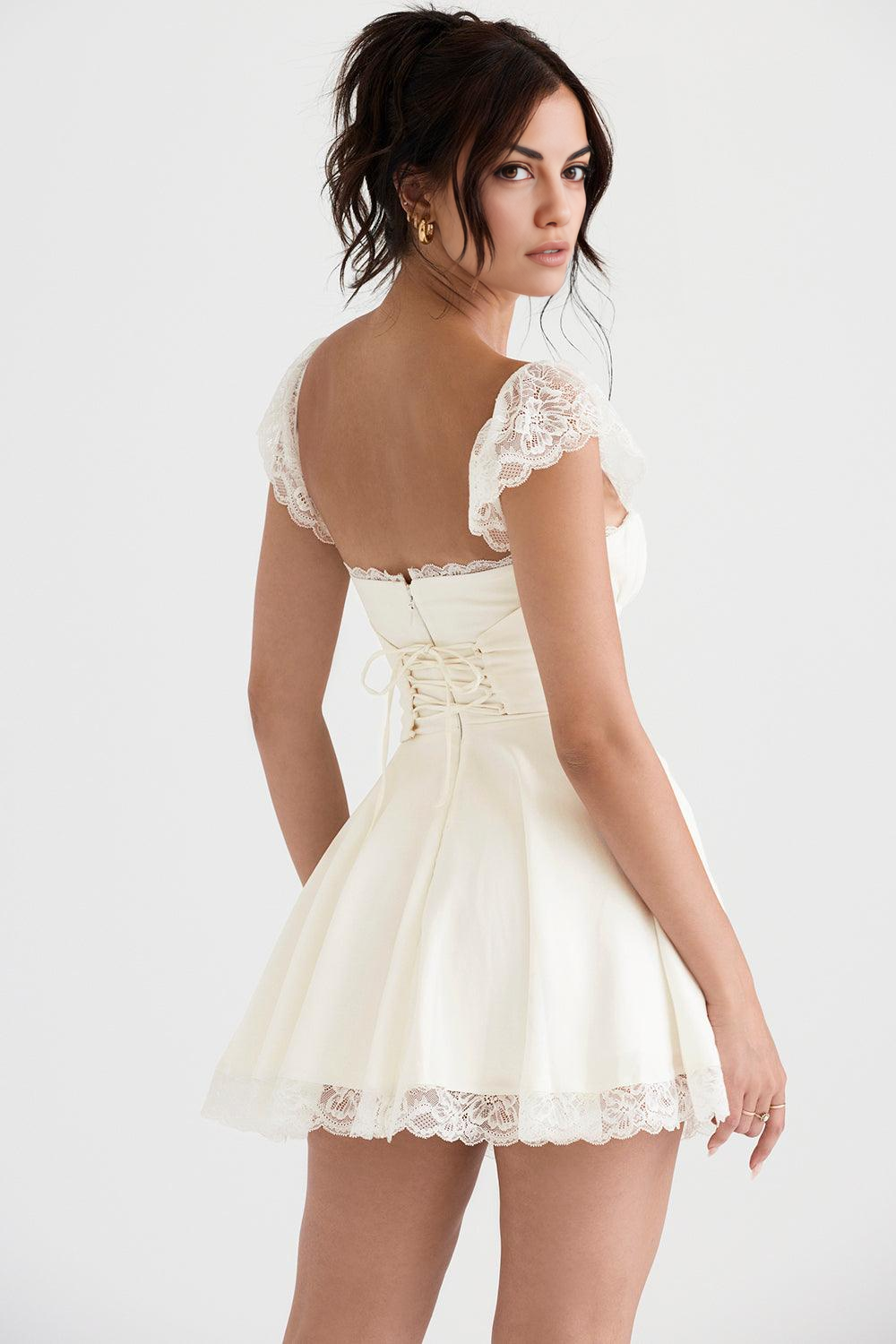 Jasmine Lace Bustier Dress