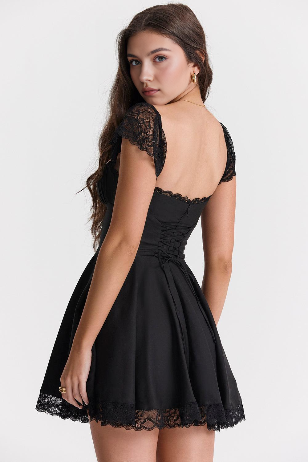 Jasmine Lace Bustier Dress