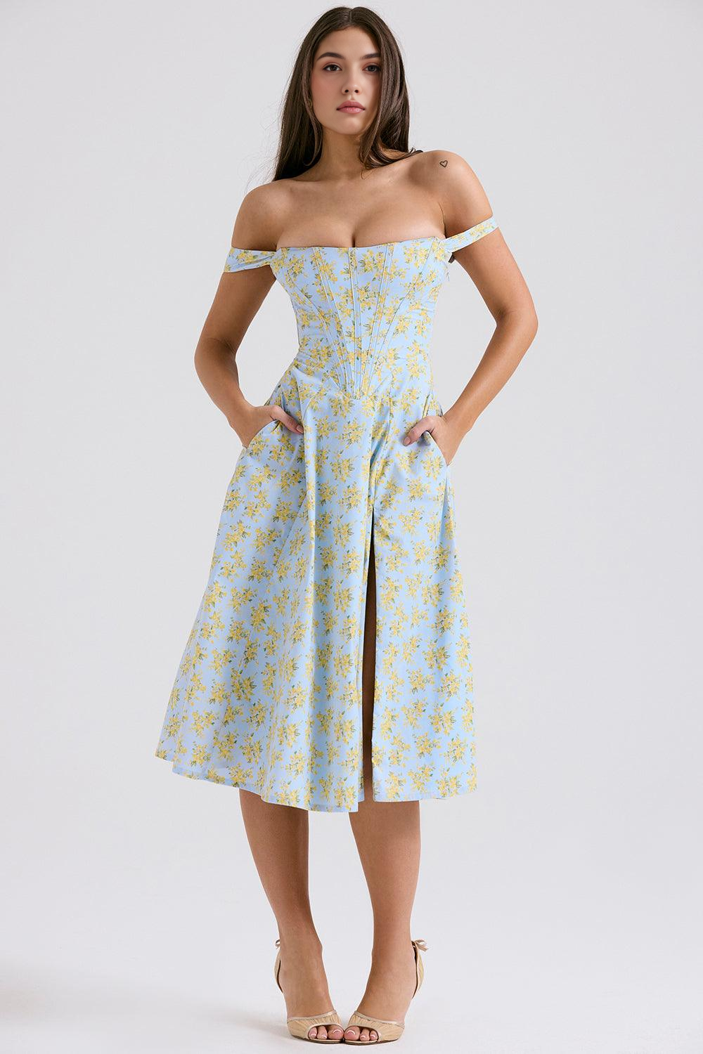 Mavie and Olivia Bustier Dress - Buy 1 Get 2