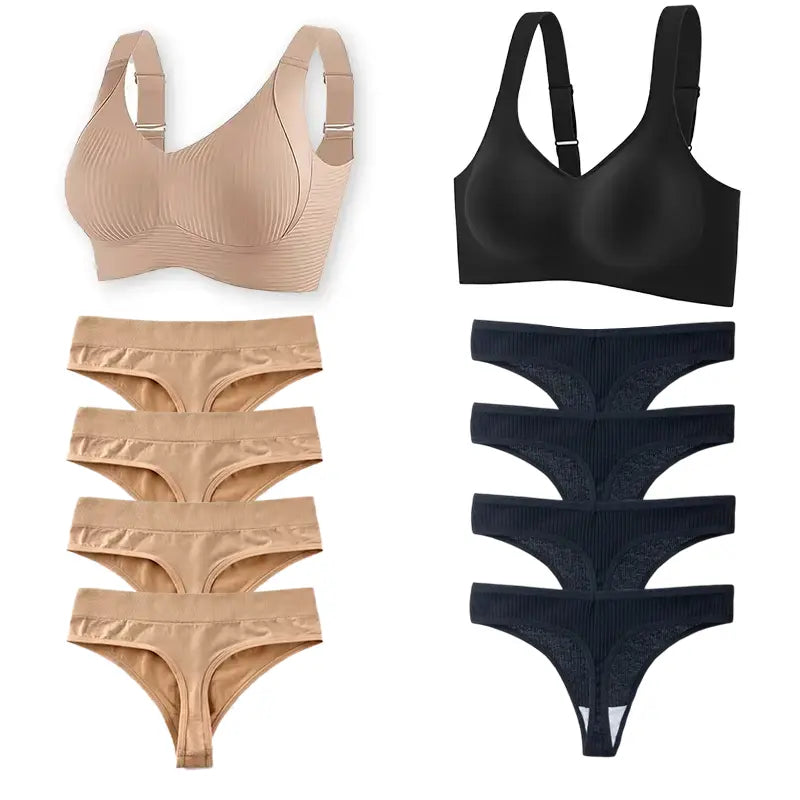 Comfort Plus Set – 2 Reggiseni Comfort Plus + 4 FlexFit + 4 Slip CottonComfort