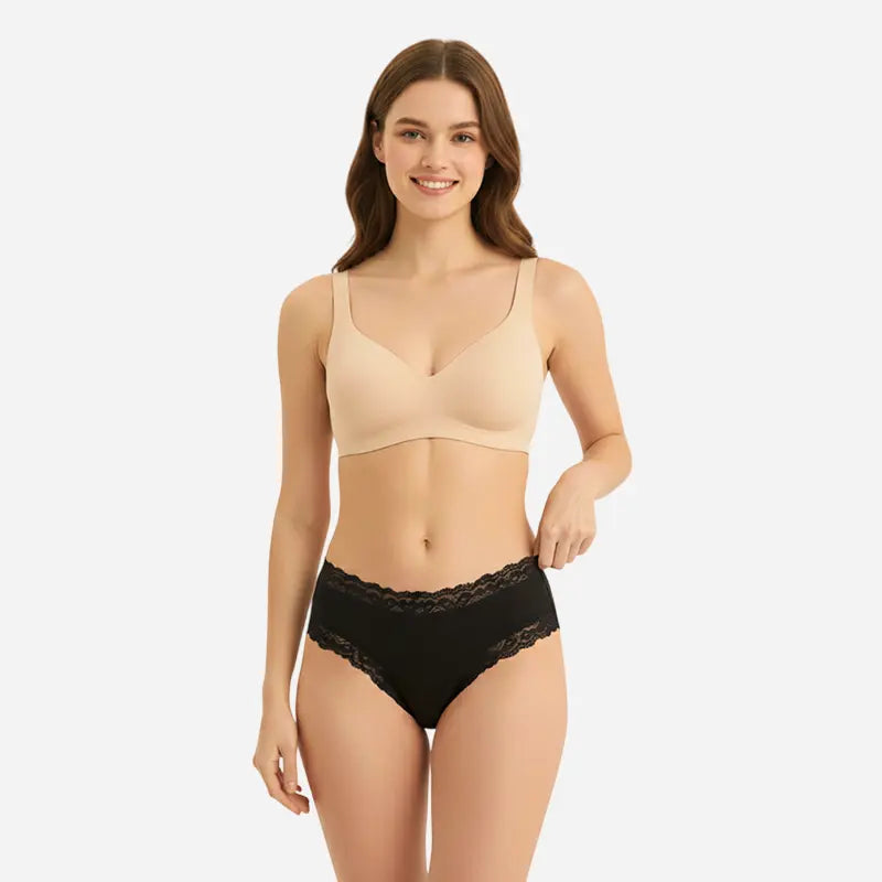 MODELOS - CottonLace Slips - Spitzen-Brazilian - Kaufe 4, erhalte 8 + 🎁