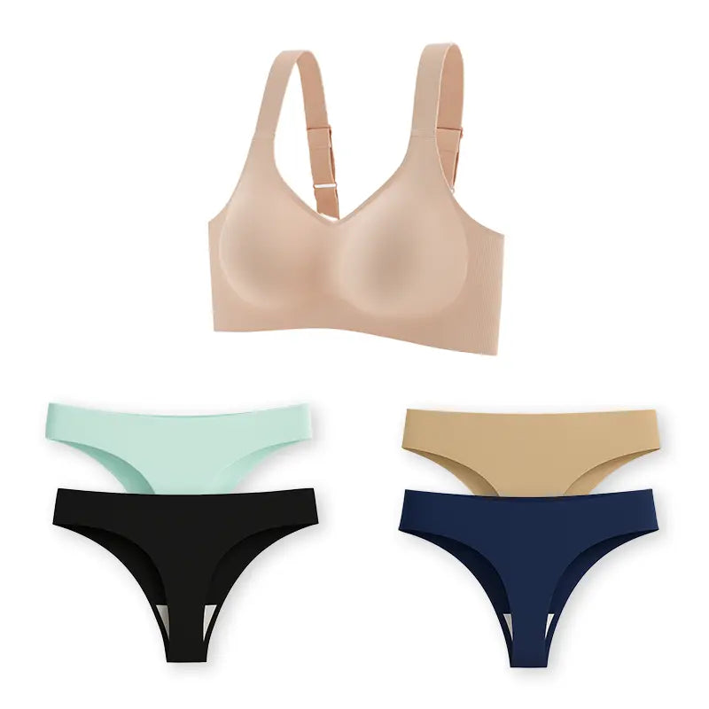 Invisible Comfort Set – 1 Comfort BH + 4 InvisiComfort Slips