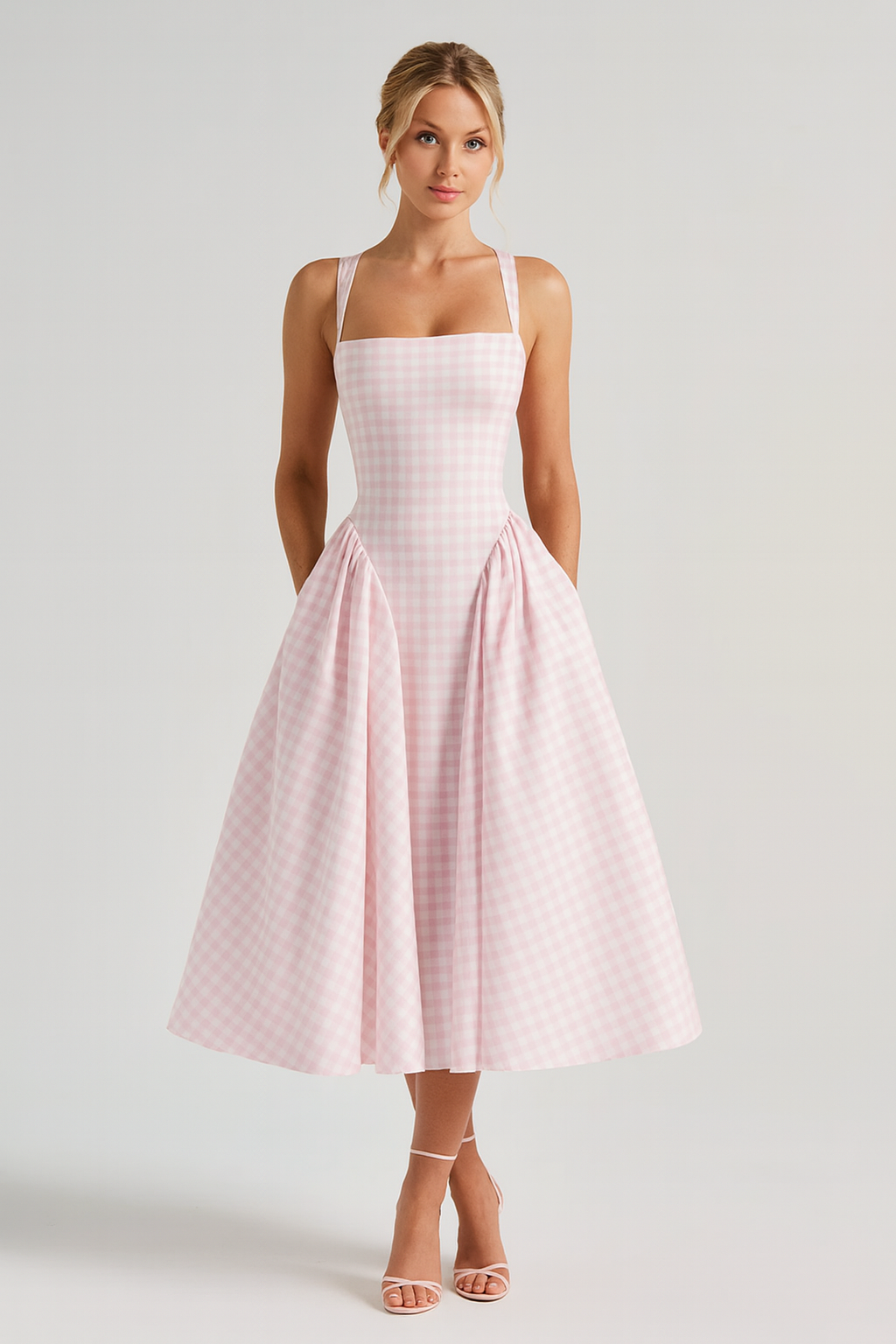 Chess Bustier Dress